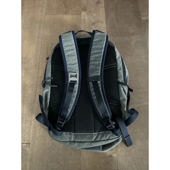 Timbuk2 Parkside Laptop Backpack Gray 18x13" w/ "Okta" Embroidered - Picture 2 of 4